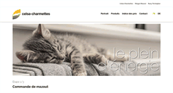 Desktop Screenshot of mazout-celsa.ch